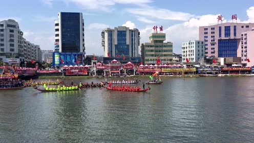 2017饶平龙舟赛(下市楚巷赛区)