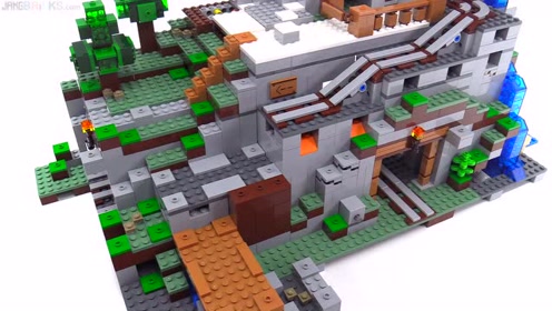 乐高 lego 21137 我的世界 山洞