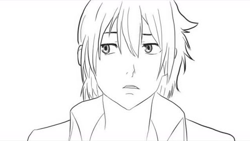 一人之下男主张楚岚动漫简笔画