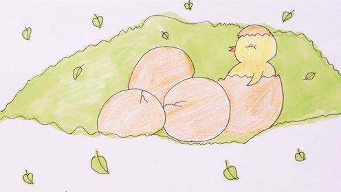 小爱的手作日记 简笔画可爱的蛋宝宝