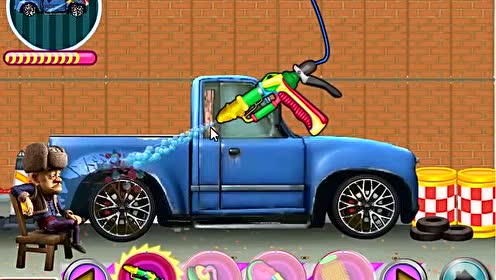 光头强洗车小游戏