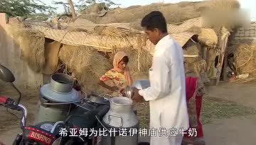 善良女子给小瞪羚喂母乳