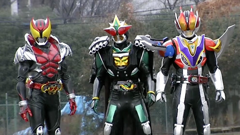 假面骑士电王危机时刻,红渡紧急变身kiva,二骑合力战负电王