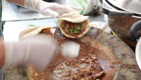 金乡特色小吃贾记肉夹馍1