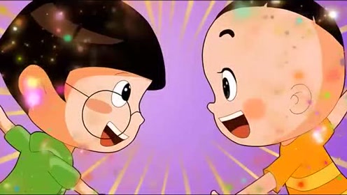棉花糖喊大头儿子和小明来玩,他俩却拒绝了