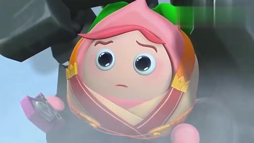 果宝特攻:梨花诗不愿自己离开,被菠萝吹雪一手扔出!