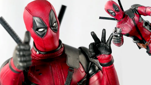 hottoys小贱贱死侍:拥有不死之身就是可以为所欲为,各种皮!