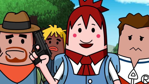 吃鸡主播请的演员已被萌妹击杀,遇到四人小队让他受宠若惊!