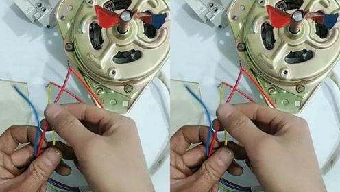 电工基本功洗衣机的脱水电机如何接电容想学的不要错过哟
