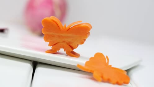 大刀花蝴蝶-周毅食品雕刻高清视频教程