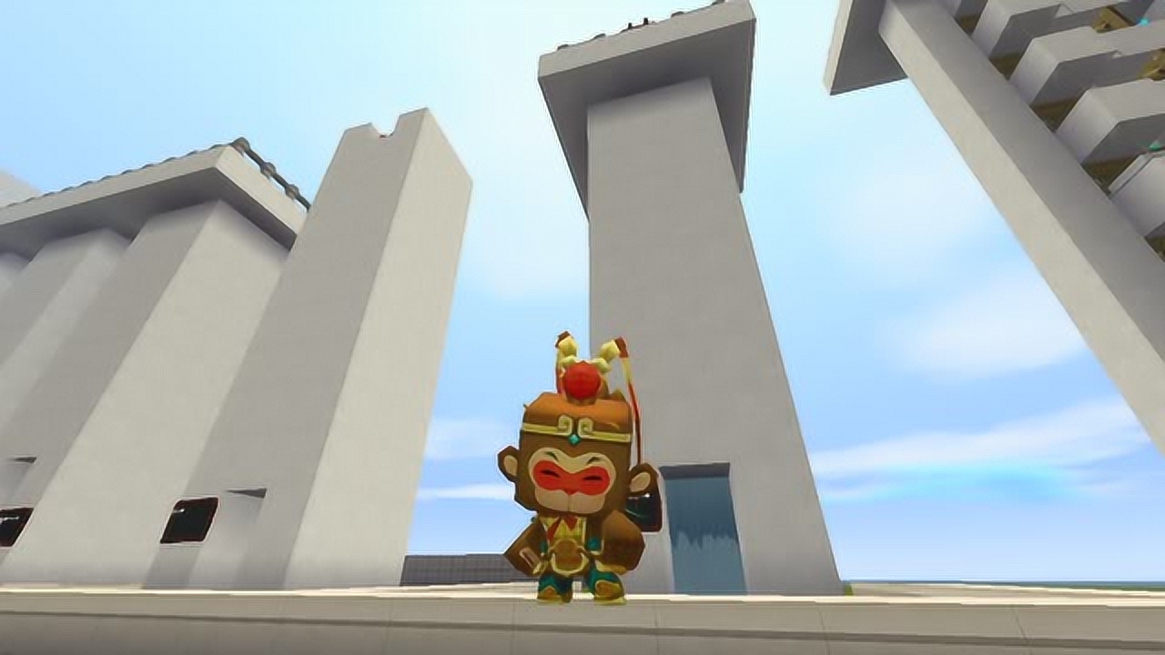 迷你世界齐天小圣:齐天小圣制作的电梯可以飞多高?