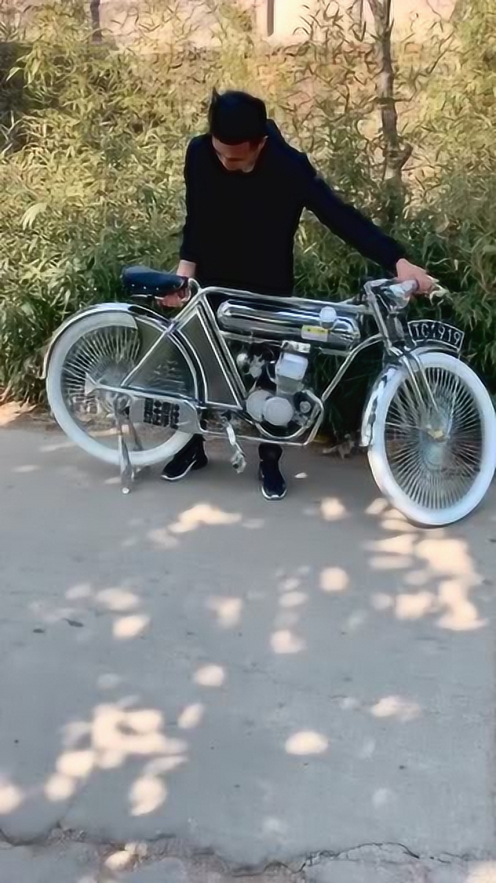 听说有人要和我的二八大杠比赛,听完这个声浪后,你觉得能赢吗?