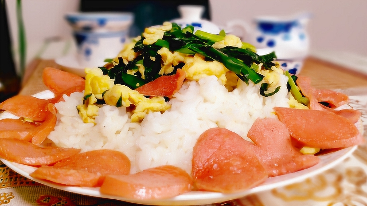 韭菜炒鸡蛋,酒店里的盖浇饭,原来是这样做的,味真香
