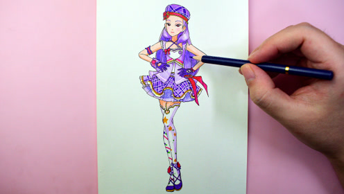 菲梦少女第二季宁雪艳的新服装,这件神秘的紫色套装叫什么名字呢