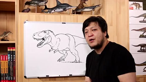 跟赵闯一起画恐龙