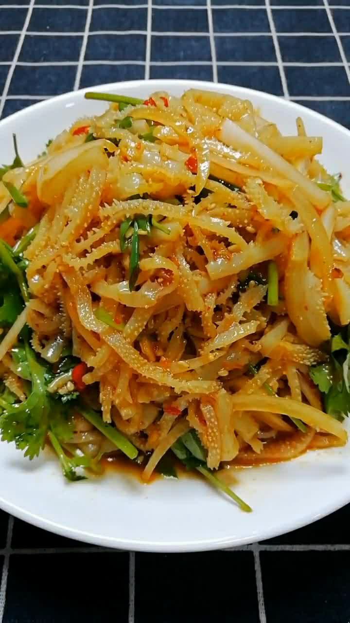 超级下酒菜凉拌百叶制作教程,一起尝尝吧!