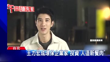 王力宏成环保企业家，投资植物性人造肉