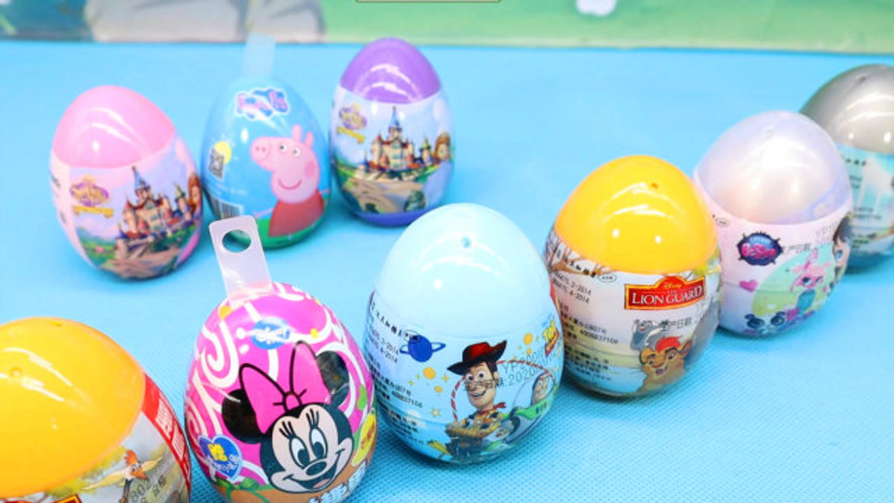 奇趣蛋玩具:米老鼠惊喜蛋,狮子王玩具蛋