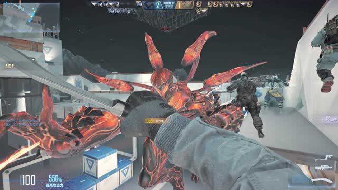 cfhd:圣拳猎手坚守一局就能刷400分左右