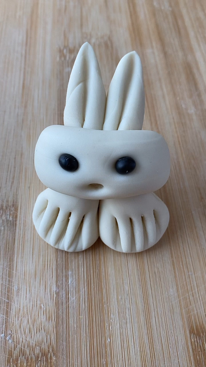 小白兔馒头,老人小孩都喜欢吃!