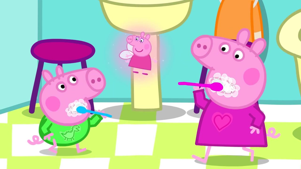 小猪佩奇歌曲动画:《刷牙歌》