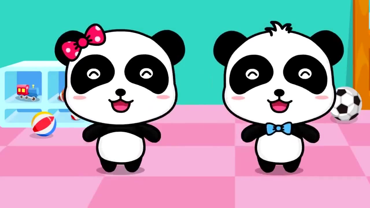 孩子爱看动画宝宝巴士:跳飞机