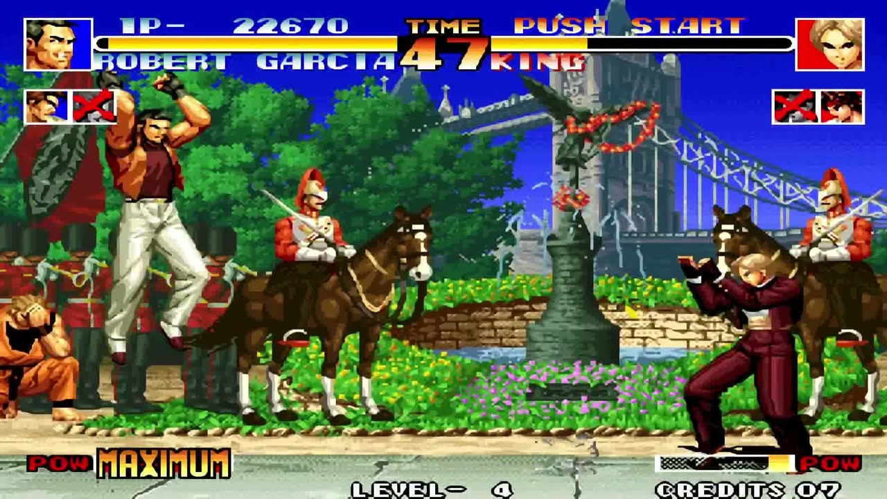 拳皇94kof街机通关