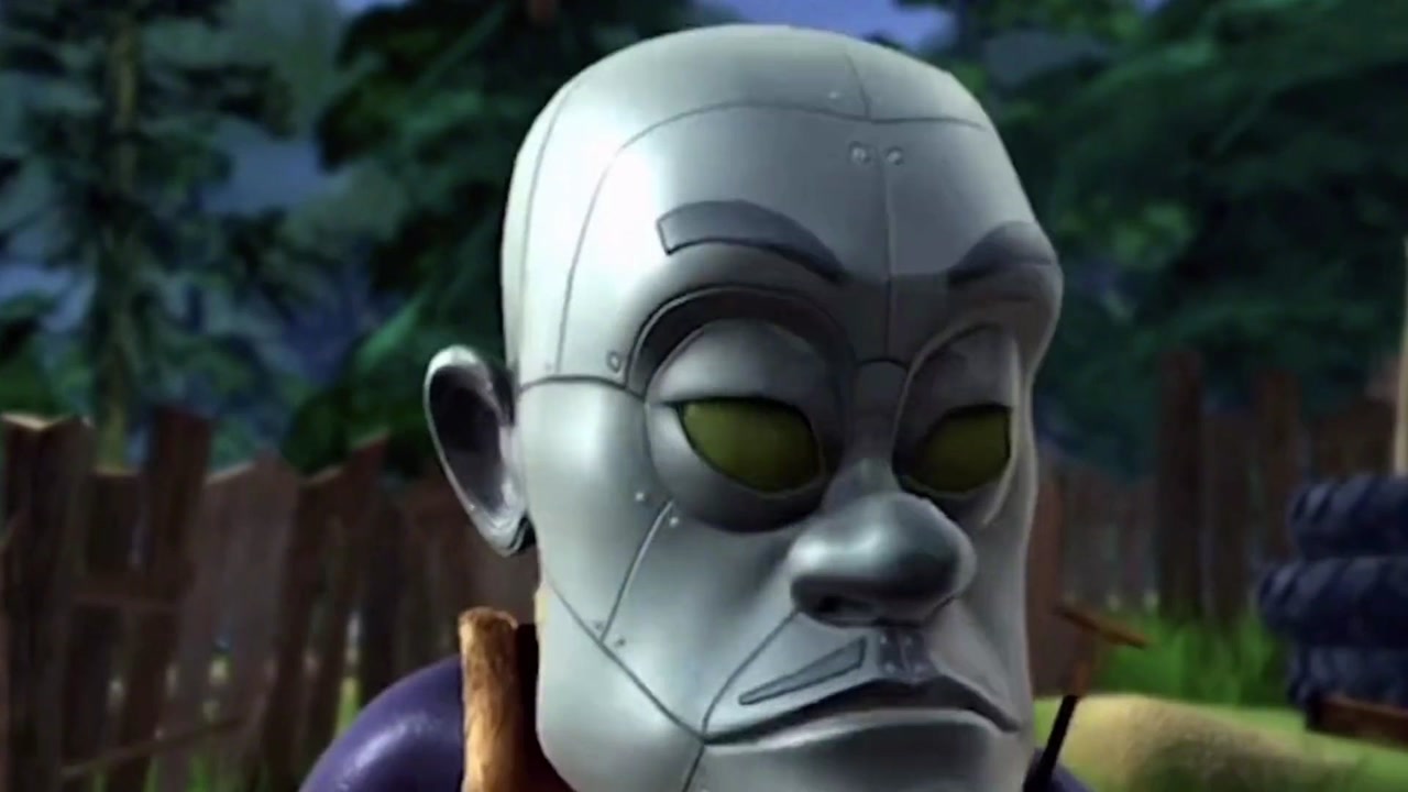 《熊出没》机器光头强,可以全自动砍树,熊大熊二遇到强敌了