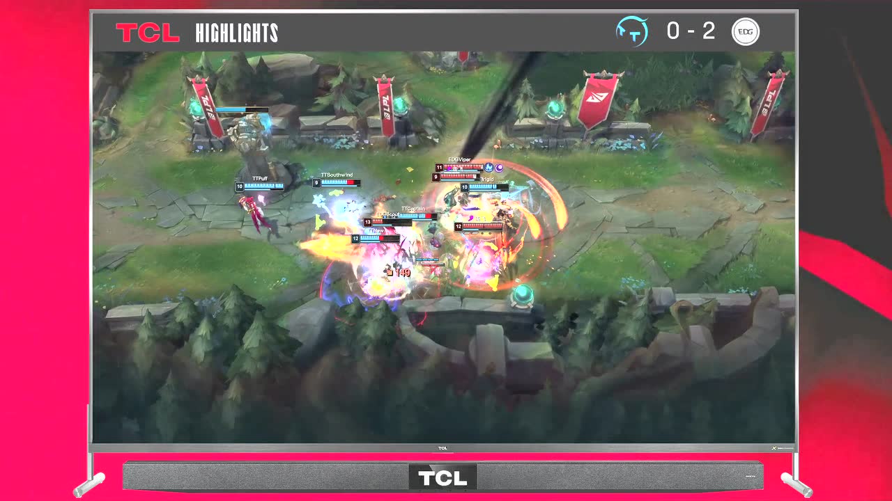 【高光时刻】TT vs EDG 第2局