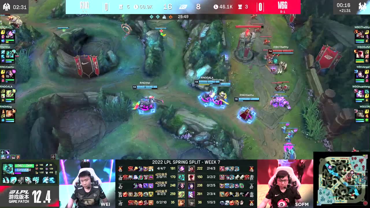 WBG 0-2 RNG
