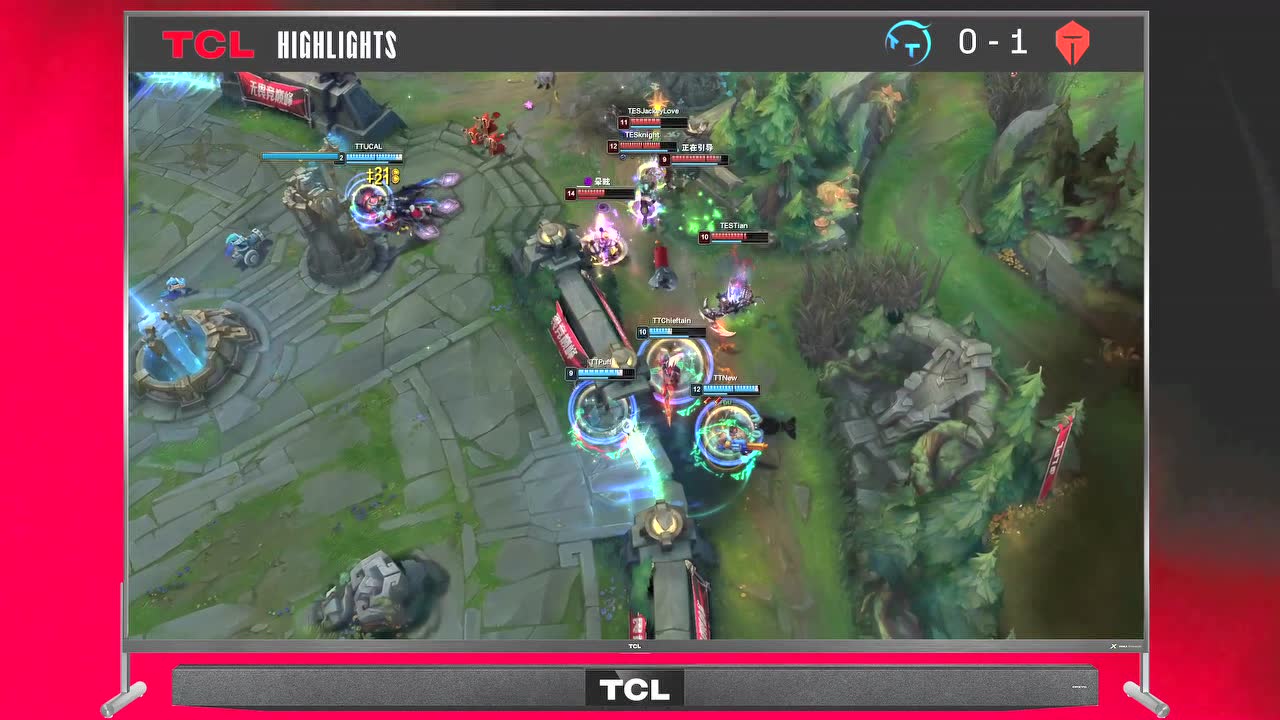 【高光时刻】TT vs TES 第1局