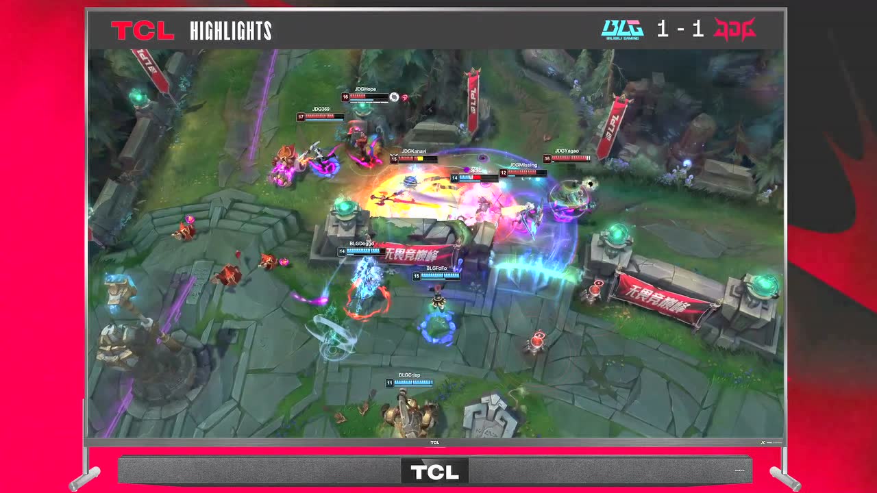 【高光时刻】BLG  vs JDG 第2局