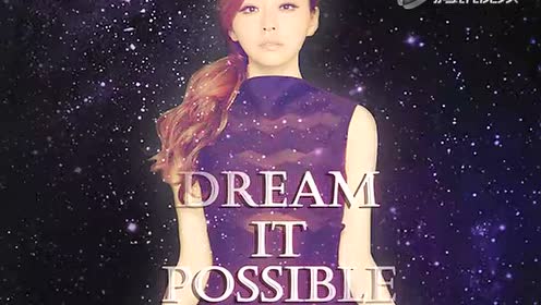 [图]张靓颖《Dream it possible》