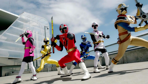 超能忍者战队登场,再次召唤巨能佐德消灭大怪兽