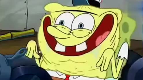 海绵宝宝的爷爷竟抢了海绵宝宝的工作,在蟹黄堡店里疯狂的捣乱!