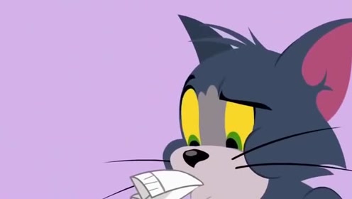 小鸭子跟杰瑞呲牙咧嘴的嘲笑汤姆,下一秒汤姆就怒了!