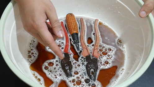 教你自制除锈液,不仅省钱而且效果好,太棒了