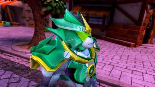 猪猪侠:最终boss出现,太厉害了,直接无视五灵卫的一切攻击!