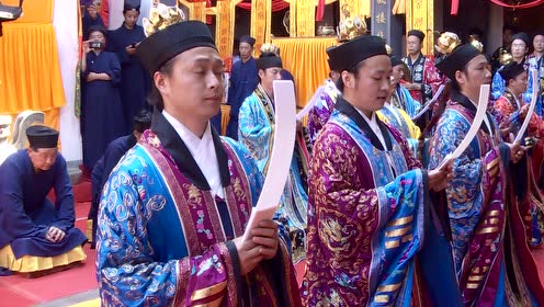 无锡白云观己亥年黄箓大醮——请水