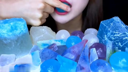 如钻石般闪耀的琥珀糖,治愈咀嚼音真带劲