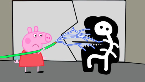 among us我们之中内鬼杀游戏 聪明的小猪佩奇终于给小绿报仇了