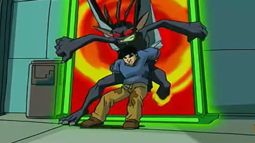 成龙历险记:地狱之门的恶魔竟然还能再塞回去?成龙真是太搞笑了