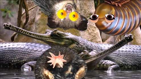 吓人的鲨鱼恒河鳄蜘蛛蝙蝠会袭击人吗?科普英语学习