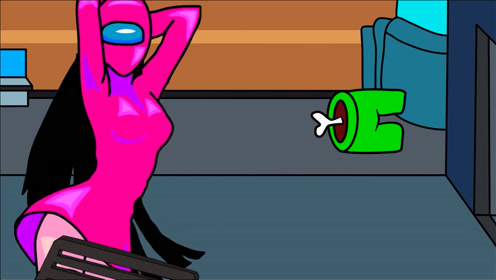 among us我们之中游戏 干掉船员跳段舞助助兴