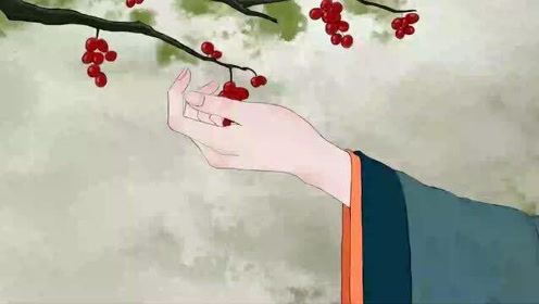 唯美国风,一颗"红豆"道不尽的"相思"