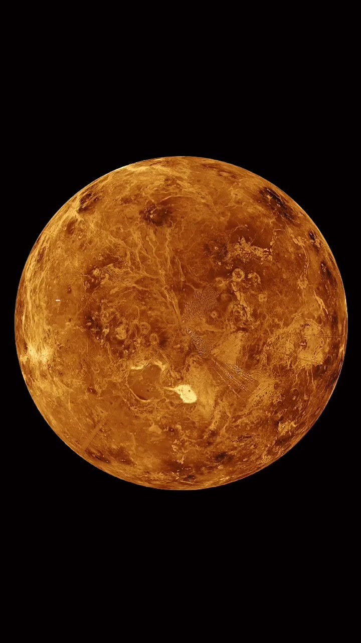 地球上看金星图片