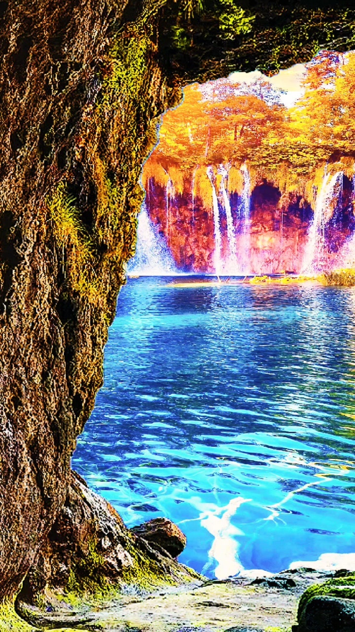 每一处的风景都是大自然对我们的馈赠,我们要好好爱护我们的环境