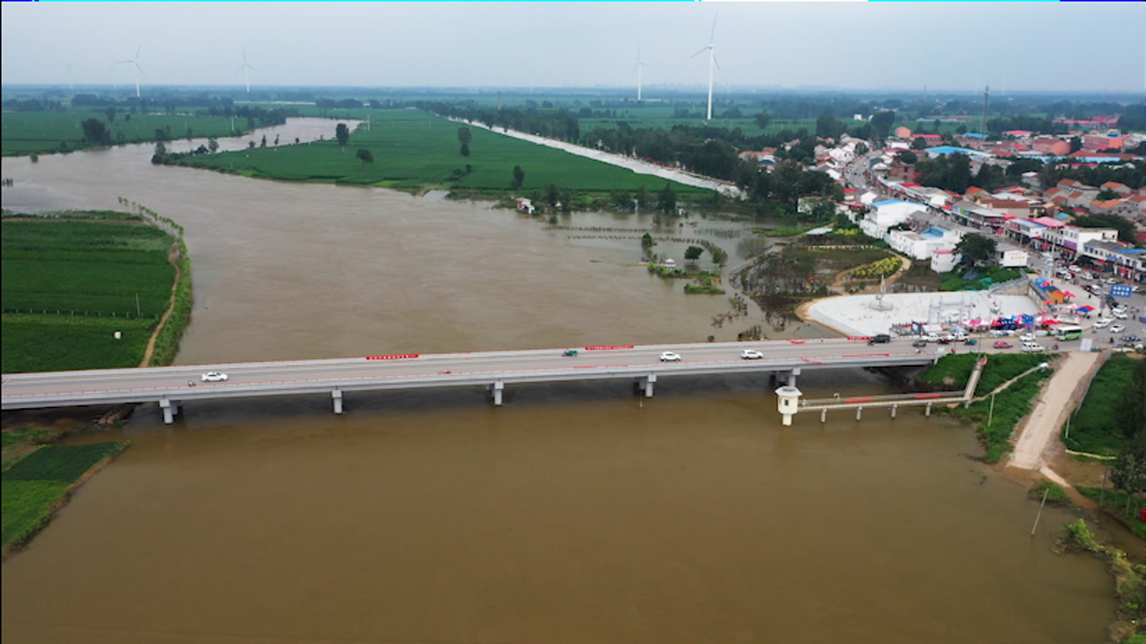 河南濮阳:众志成城 防汛卫河 保卫家园