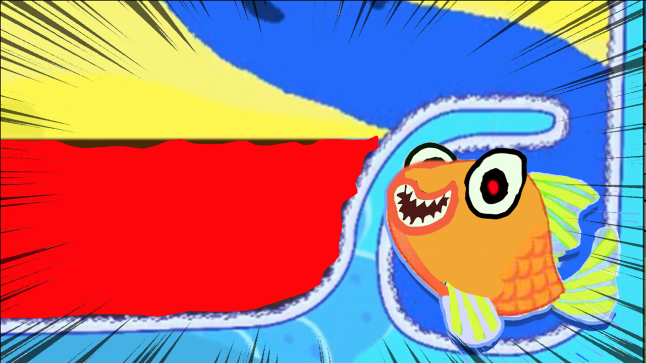 救救小金鱼:小金鱼经历了那么多曲折,终于逃出生天