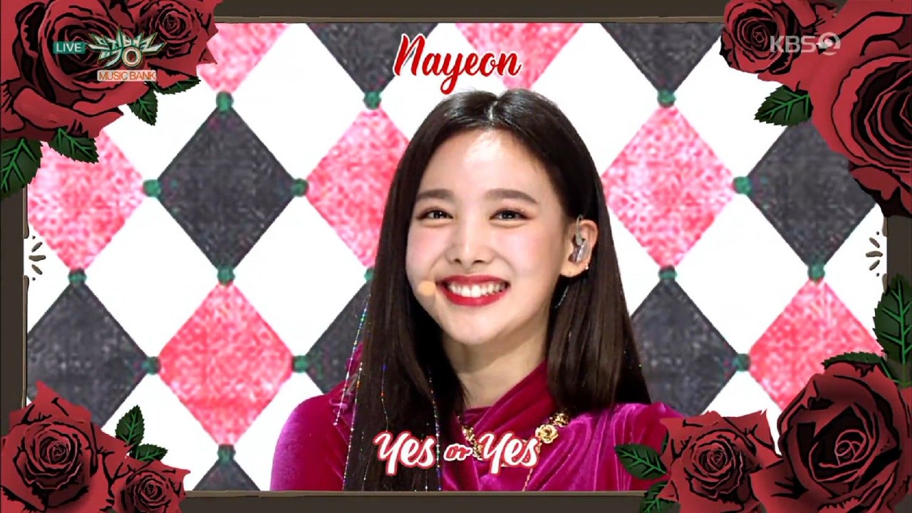 twice的《yes or yes》请收下甜蜜蜜的微笑吧,元气满满的舞台一看完好